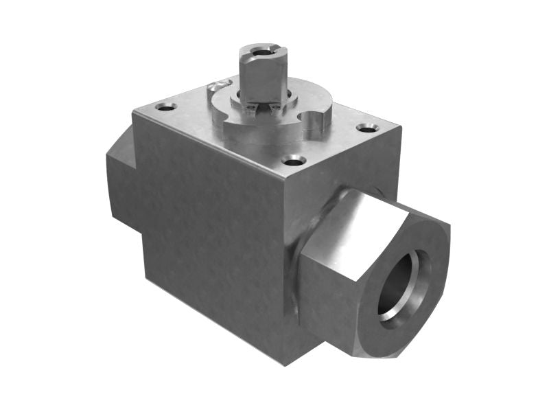 VALVULA DE BOLA DE SELLO ANULAR CON ROSCA RECTA 9/16-18 112-1817